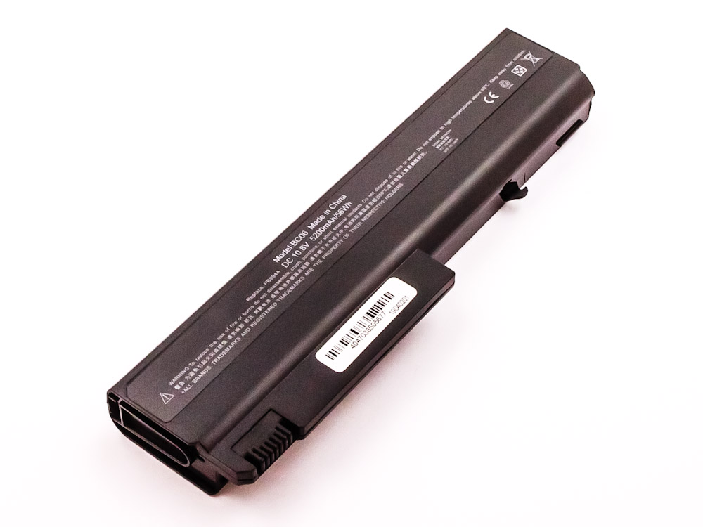 Akku für HP COMPAQ  nx5100, nx6100 series, Li-ion, 10,8V, 5200mAh