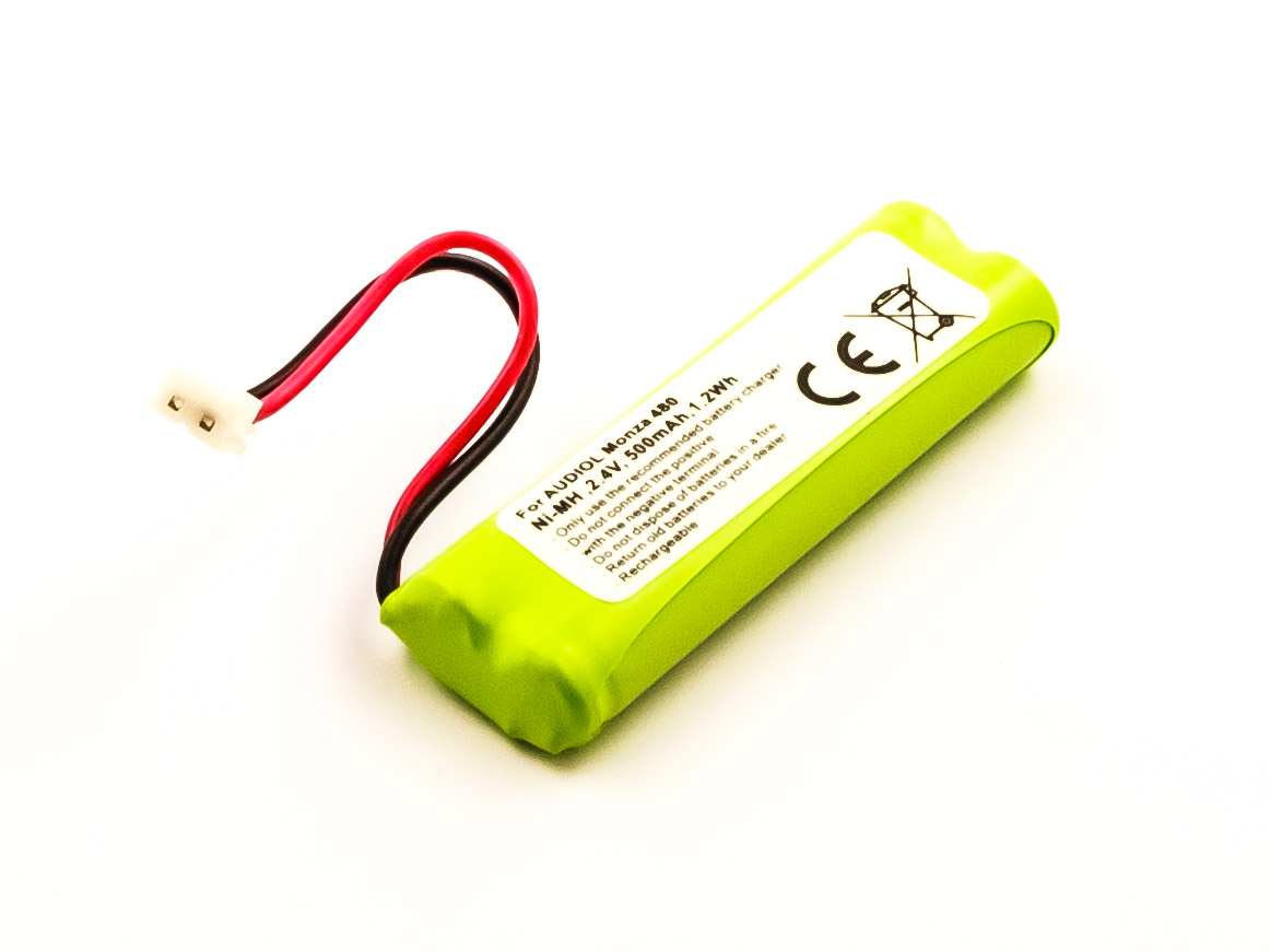 akku-fur-audiol-monza-480-nimh-2-4v-500mah-1-2wh-9110-900323 Akku ALDI Medion MD83274 / MD83022 / MD83242 DECT Telefon Accu Batterie