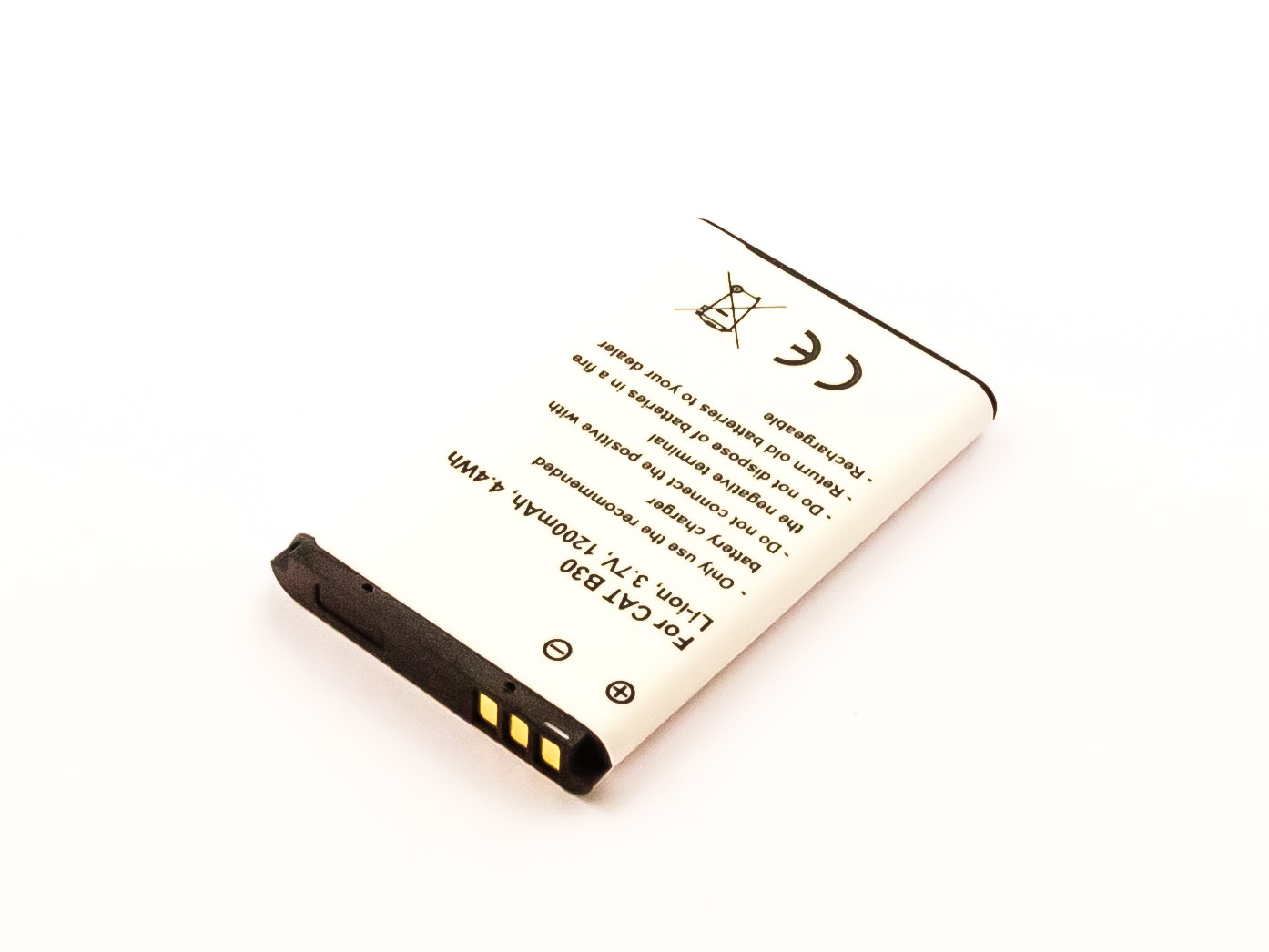 akku-fur-cat-b30-11806-10371 Akku für CAT B30 ersetzt 1ICP5/3450 1S1P