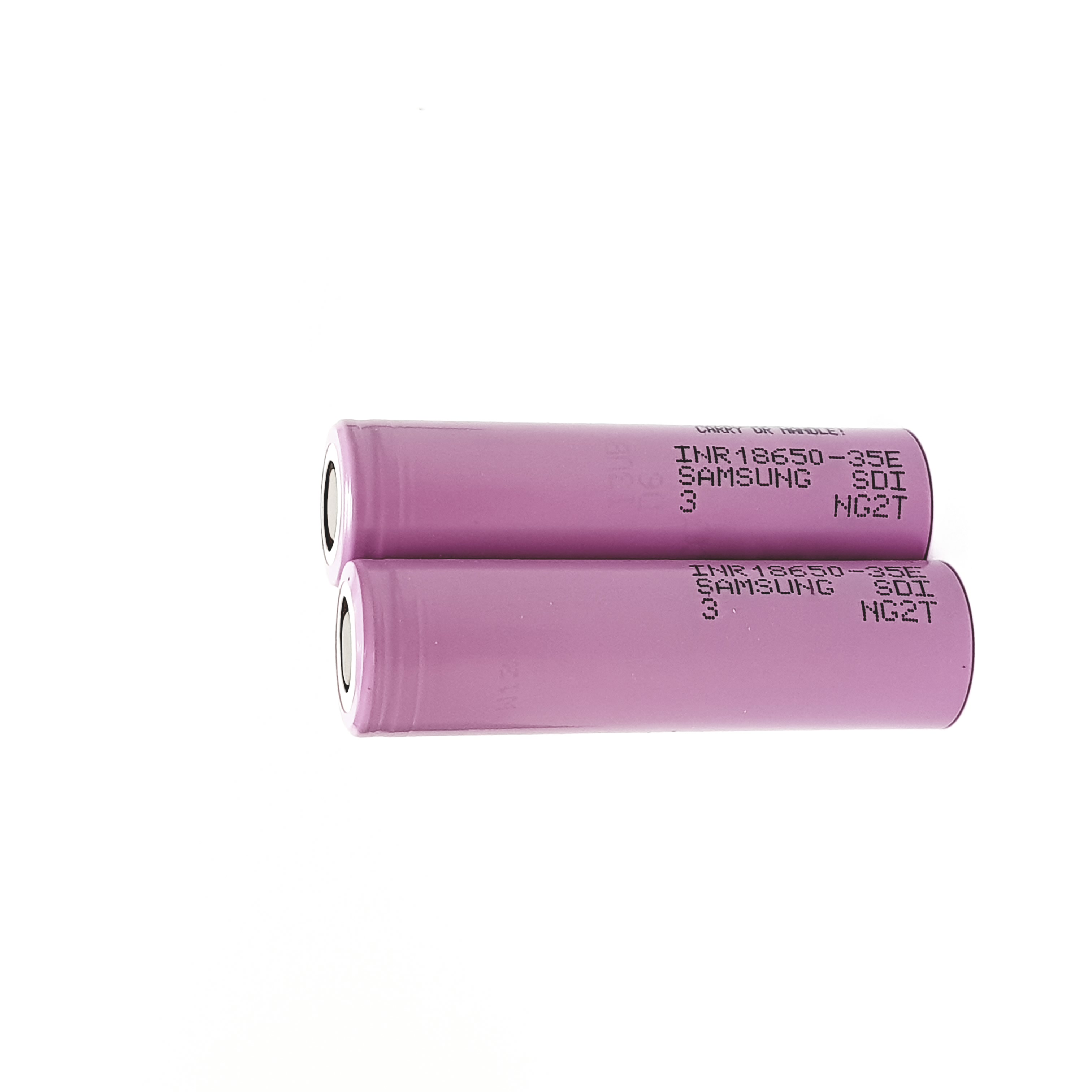 2 x Akku Samsung INR18650 35E 3,7 V / 3450 mAh 3C / 10,5A 3,7V Li-ion  2 x Akku Samsung INR18650 35E 3,7 V / 3450 mAh 3C / 10,5A 3,7V Li-ion