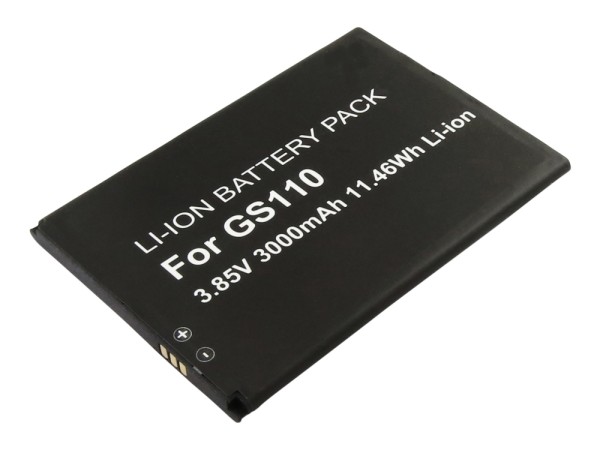 Akku für  Gigaset GS110 ersetzt V30145-K1310-X471 Li-ion, 3,8V, 3000mAh Akku für  Gigaset GS110 ersetzt V30145-K1310-X471 Li-ion, 3,8V, 3000mAh