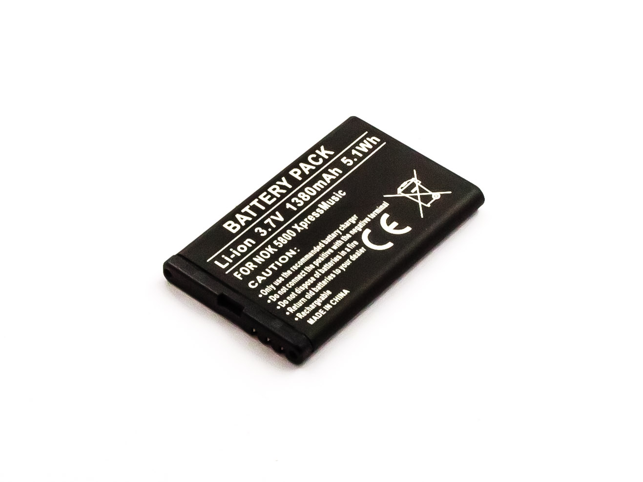 akku-fur-nokia-5800-xpressmusic-li-ion-3-7v-1380mah-5-1wh-104116 Akku für SIEMENS GIGASET SL930 TELEKOM SPEEDPHONE 701, NOKIA ersetzt  BL-5J