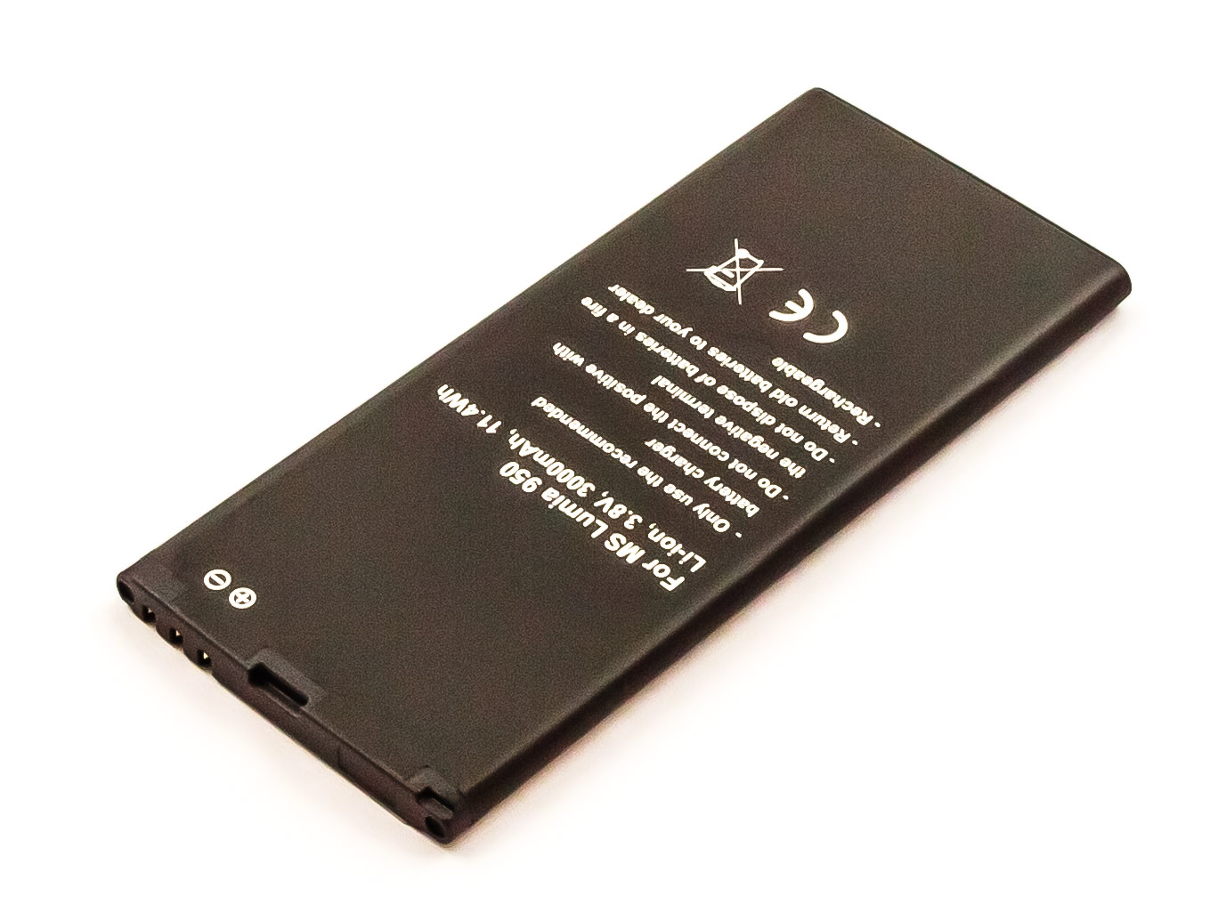 akku-fur-microsoft-lumia-950-lumia-950ds-bv-t5e-li-ion-3-8v-900524 Akku für MICROSOFT LUMIA 950DS, LUMIA 950 ersetzt  BV-T5E