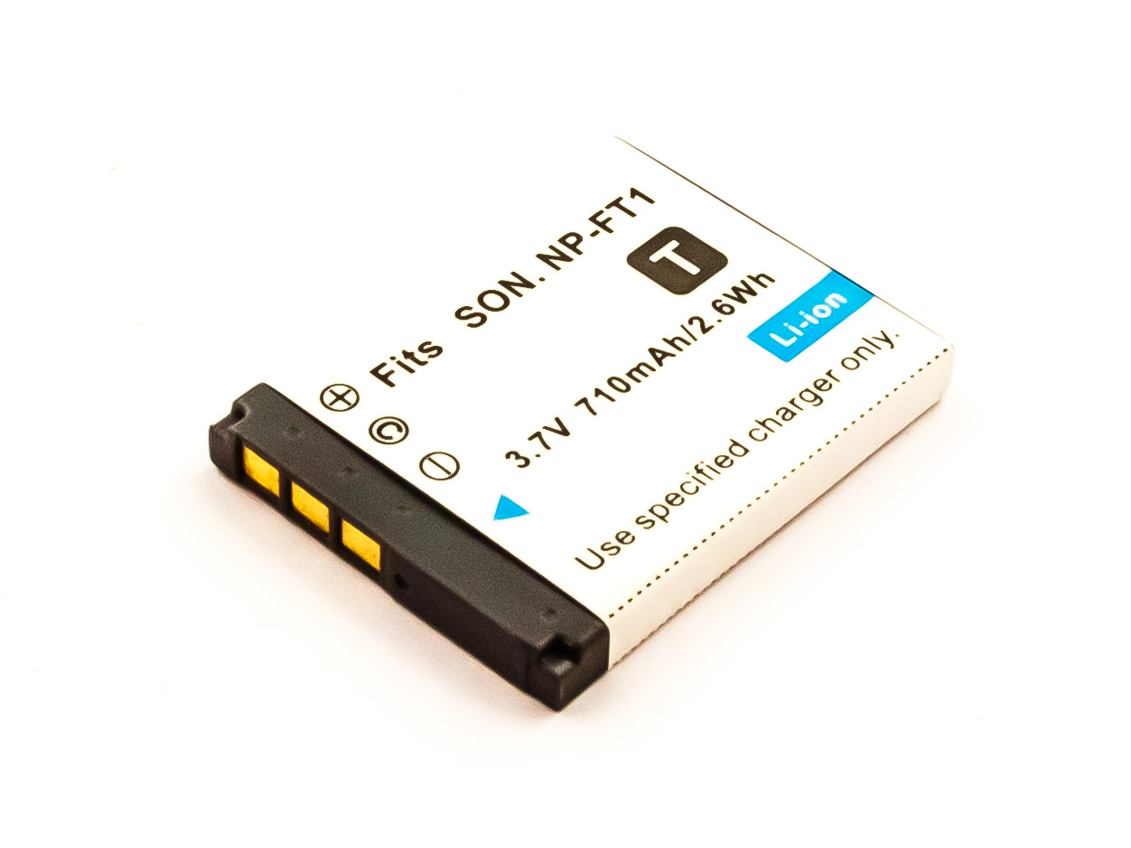 akku-fur-son-np-ft1-li-ion-3-7v-710mah-2-6wh-10151-115134 Akku NP-FT1 für Sony Cyber-shot DSC-L1, M1, M2, T1, T3, T5, T9, T10, T11, T33