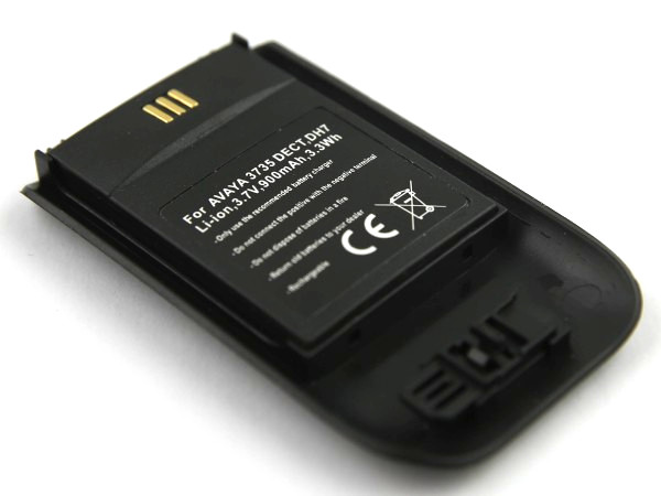 Akku für AVAYA 3735 DECT, DH7, Li-ion, 3,7V, 900mAh  ersetzt 490933A, 660497 Akku für AVAYA 3735 DECT, DH7, Li-ion, 3,7V, 900mAh  ersetzt 490933A, 660497