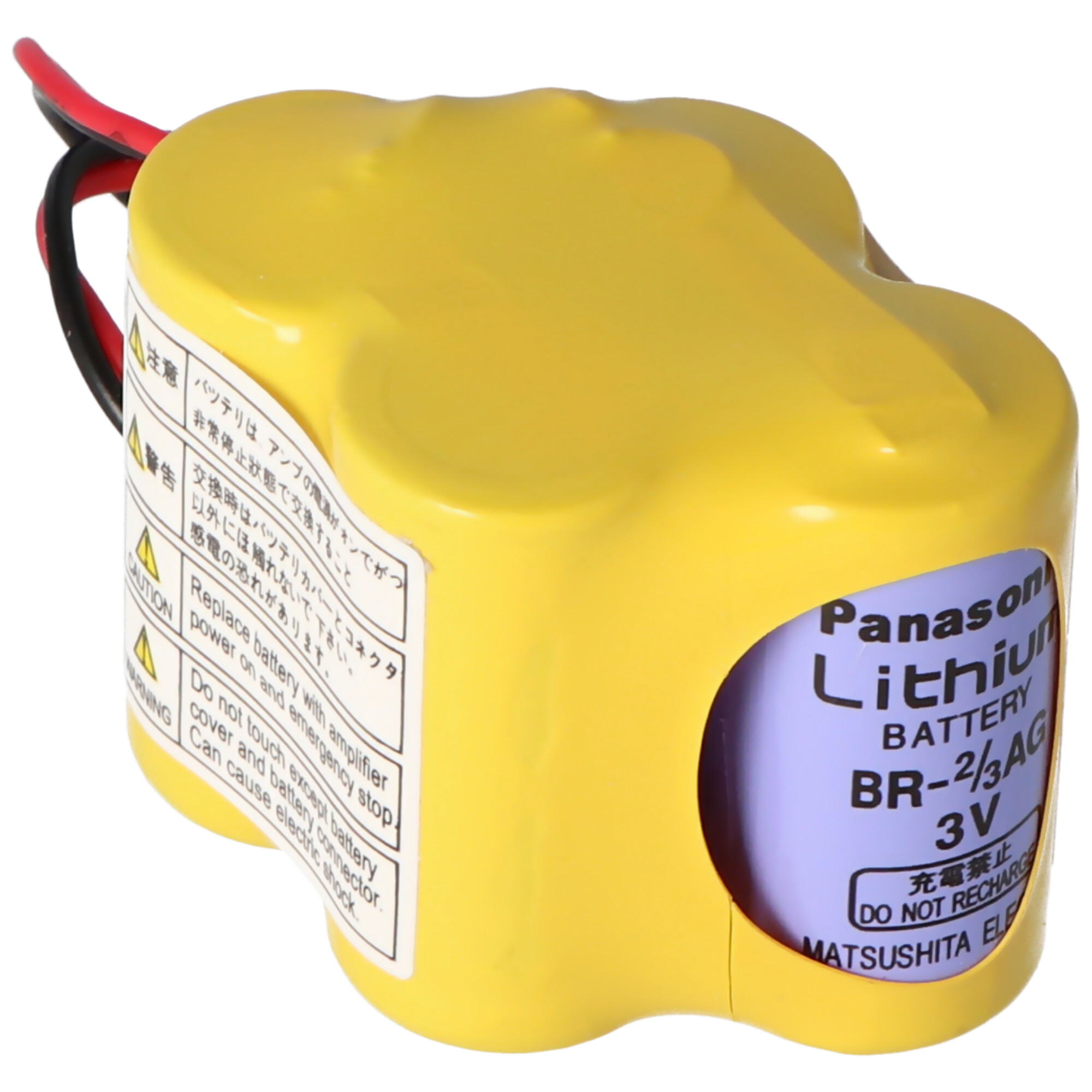  Original Panasonic BR-2/3AGCT4A / Fanuc A98L-0031-0025 Lithium Batterie 3V 2400mAh