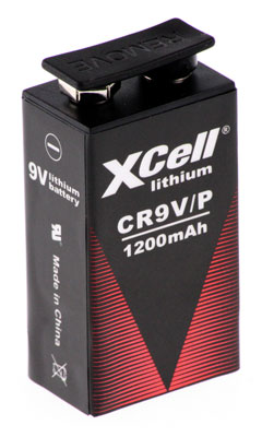 xcell-lithium-9v-block-1200-mah-cr9v-p-10763-131347 XCell Lithium 9V-Block 1200 mAh CR9V/P