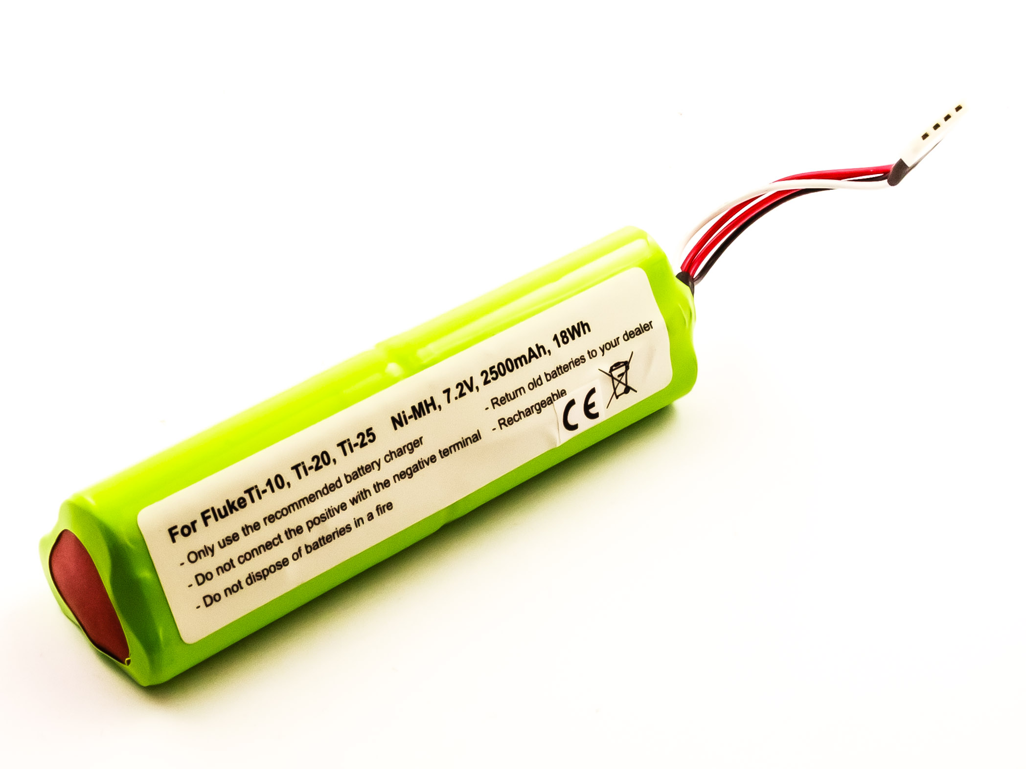 Akku für FLUKE TI-10, TI-20, TI20-RBP, TI-25 ersetzt 3105035