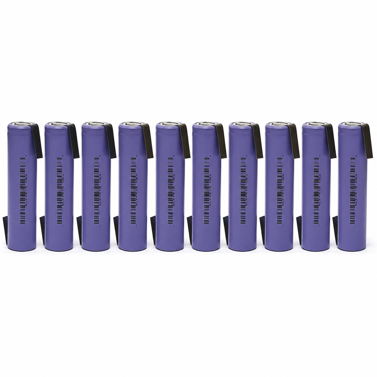 10 x Akku18650 TerraE INR18650-35E mit Z-Form Lötfahne 3,6V 3,7V 3350mAh 18650 Li-Ion /  Alternative  zu Samsung 35E
