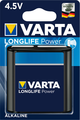 Varta 4912 High Energy Flachbatterie 1er Blister