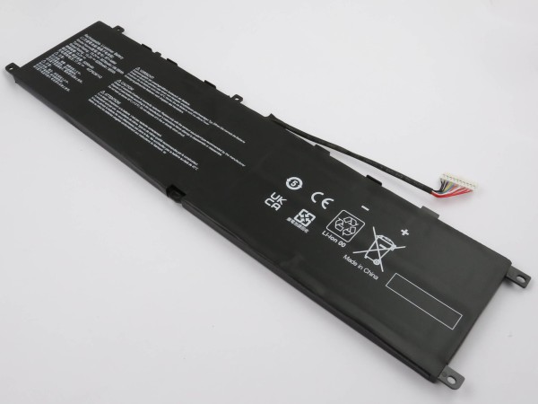 Akku für MSI GE66, GE66 Raider, Li-Polymer, 15,2V, 6250mAh ersetzt BTY-M6M