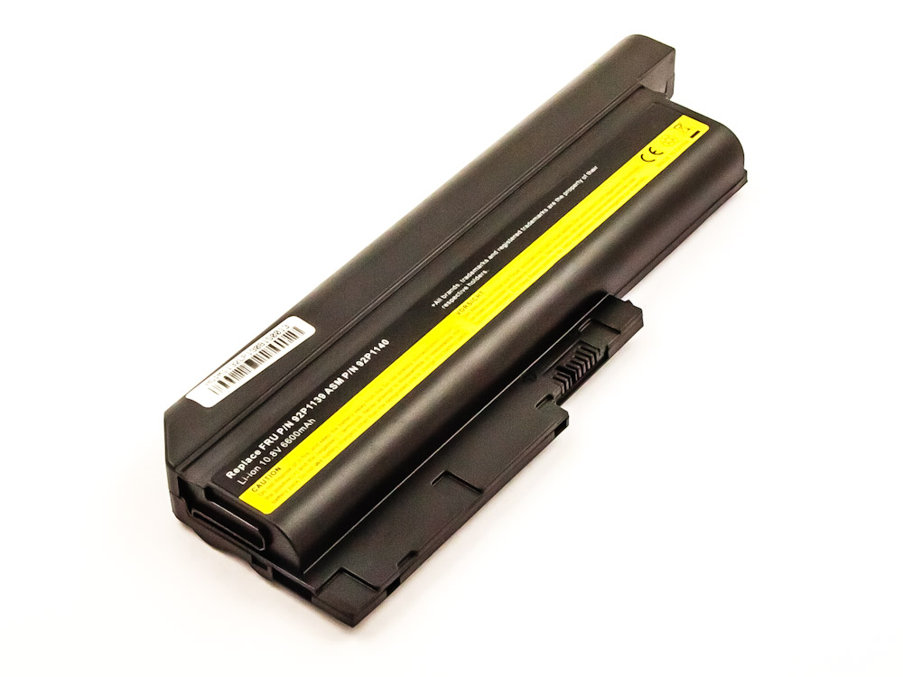 akku-fur-motorola-motorola-acer-acer-hp-dell-hp-hp-ibm-50825 Akku für  IBM / LENOVO ThinkP T60 serie, Z60m, Li-ion, 10,8V, 6600mAh, 71,3Wh