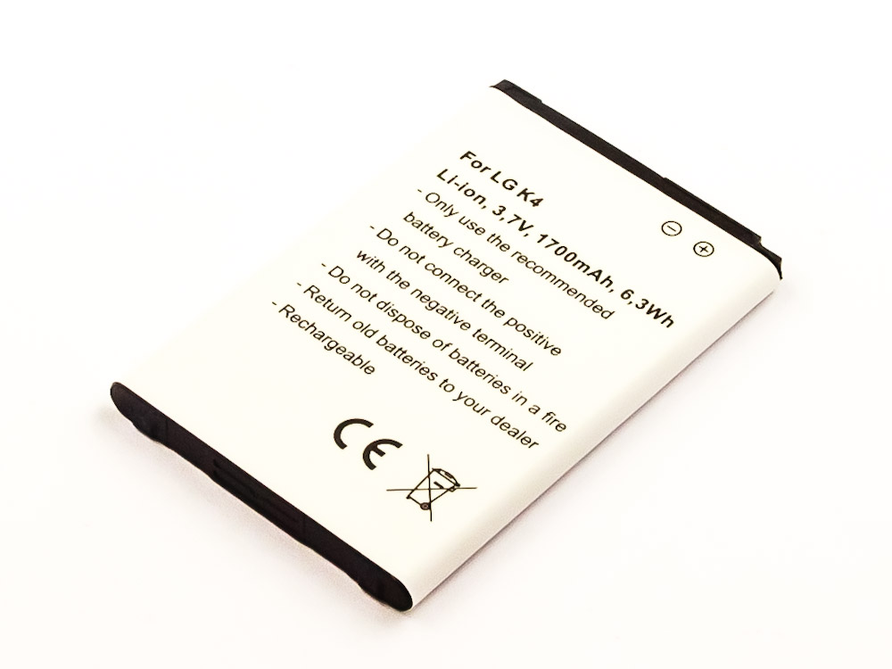 akku-fur-lg-12816-13271 Akku für LG K120 SPREE. K120AR. K120E. K121. K130. K130E. K4. K4 ersetzt EAC63138801, BL-49JH