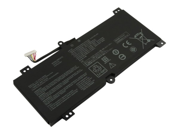 Akku für  ASUS ROG Strix Scar II GL704 ersetzt C41N1731, 0B200-02940000  Li-Polymer, 15,4V, 4210mAh