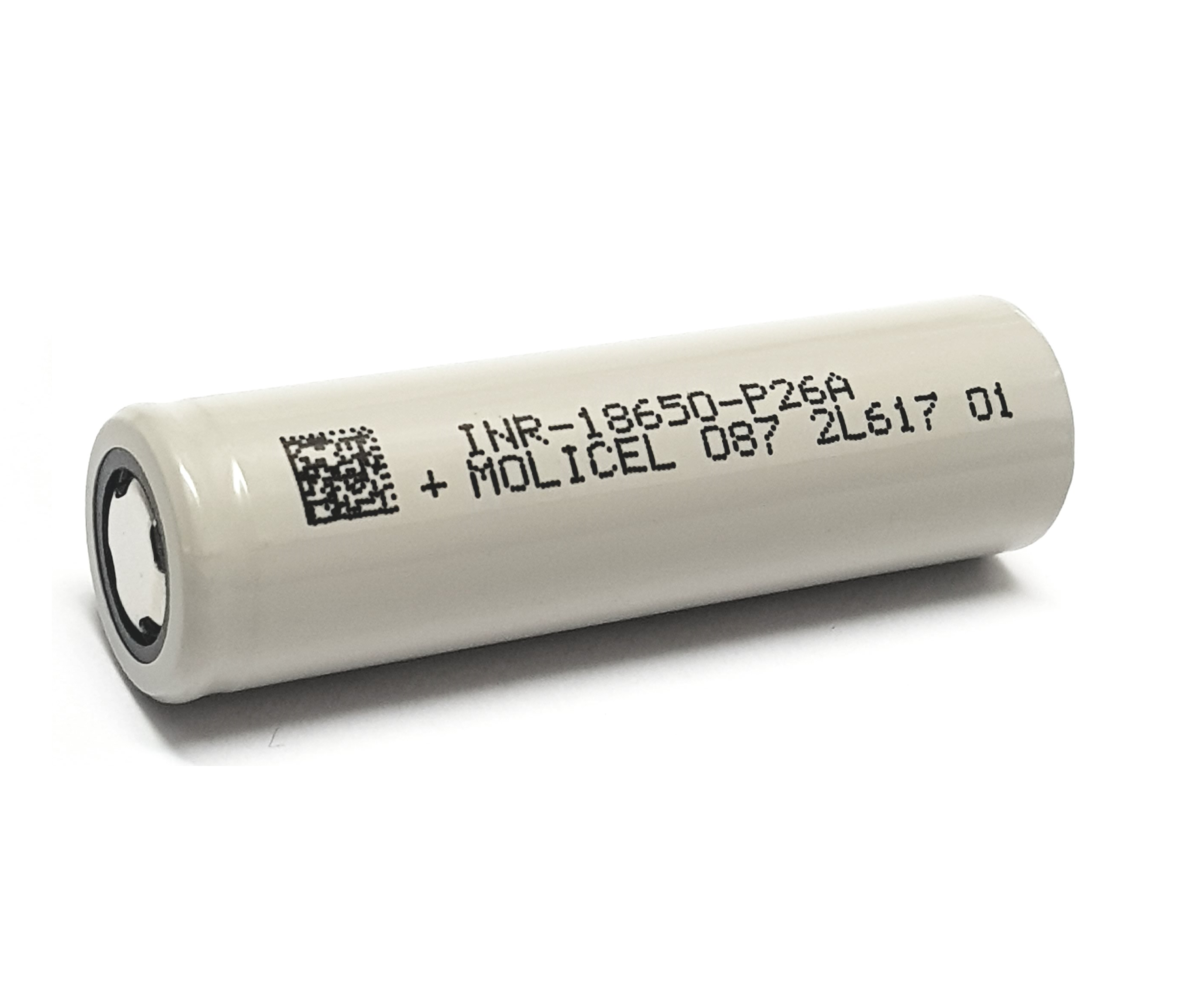 MOLP26A Akku Molicel INR18650-P26A, 2600mAh max. 35A Li-Ionen-Akku, 3,6V - 3,7V
