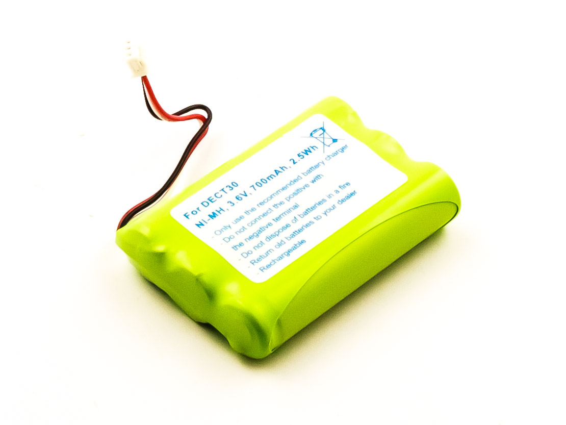 akku-fur-agfeo-dect-30-nimh-3-6v-700mah-10089-113725 Akku für AGFEO DECT 30 ELMEG DECT 300  TIPTEL DECT 500