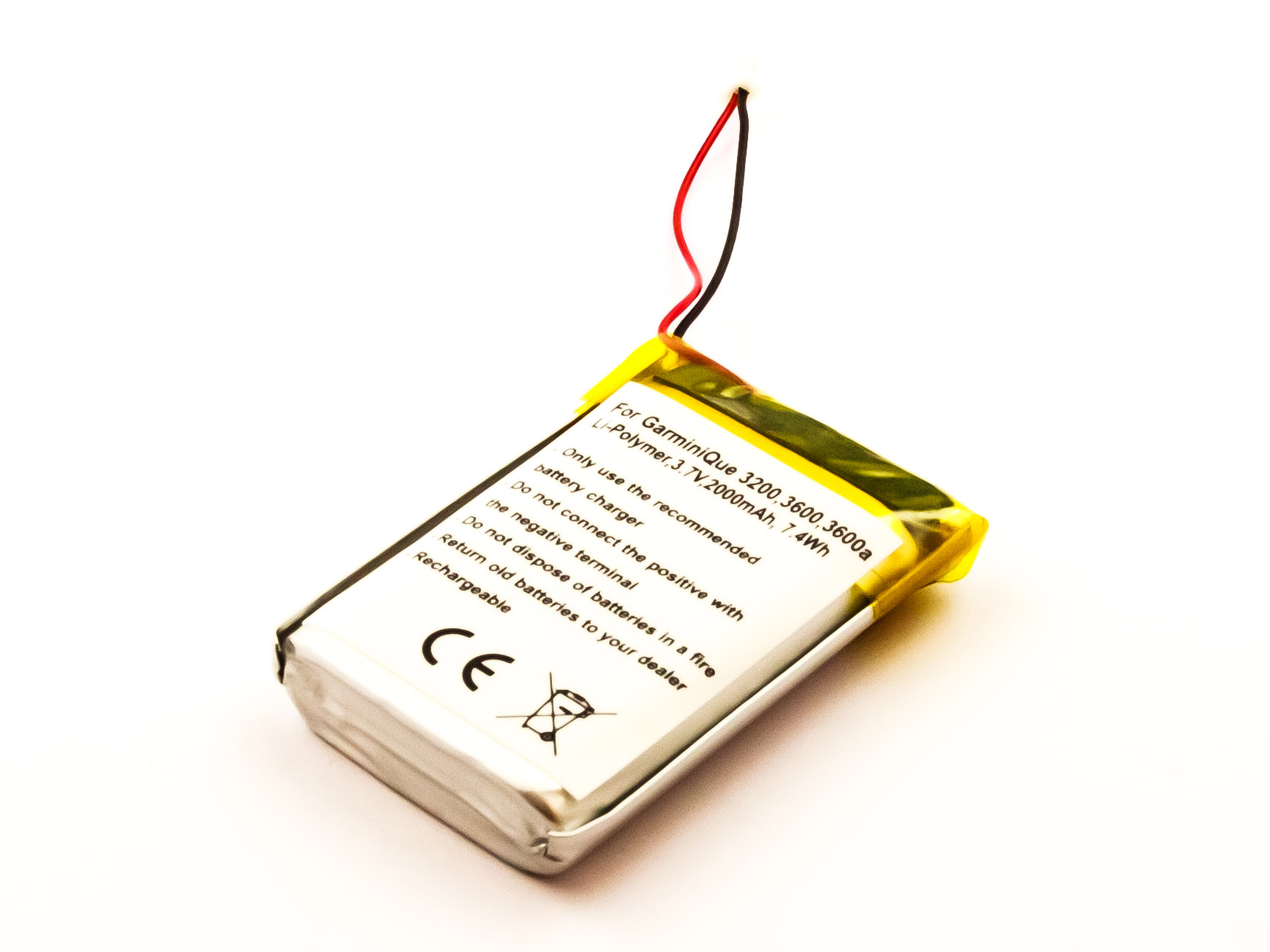 akku-fur-garmin-ique-li-polymer-3-7v-2000mah-7-4wh-1024-900302 Akku für GARMIN IQUE 3600A, IQUE 3600, IQUE 3200 ersetzt A2X128A2, 1A2W423C2