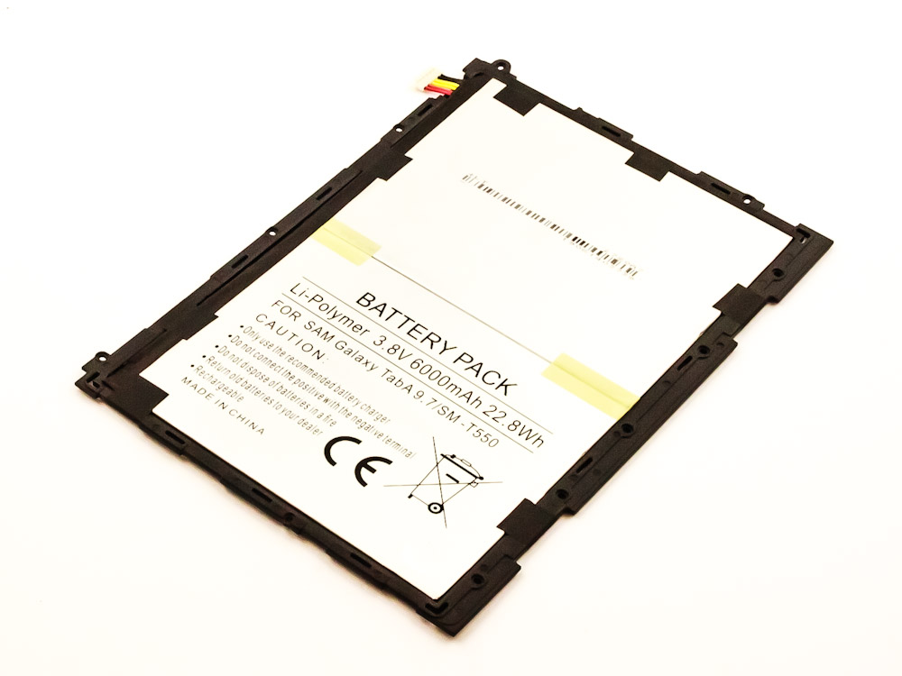 Akku für SAMSUNG SM-P555Y, SM-T550, SM-T555, SM-T555C, SM-P555, SM-P550 mersetzt EB-BT550ABE