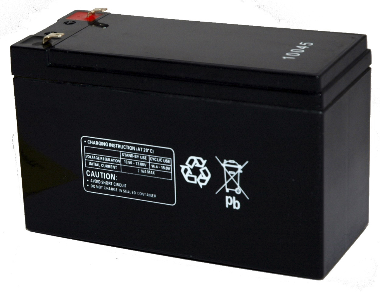 102464 Fiamm Blei-Akku FG20721 Pb 12V / 7,2Ah VdS-Nr. G115079, Faston 4,8