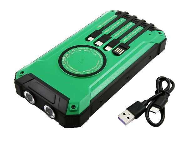 Powerbank Outdoor, Li-ion, 20.000mAh Powerbank Outdoor, Li-ion, 20.000mAh
