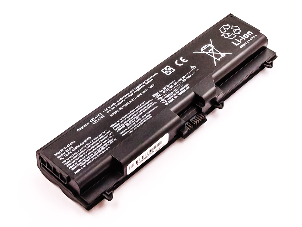 Akku für THINKPAD L520, L512,  SL510 SERIES, T410, W520,  W510, THINKPAD T520I,  T520,  T510I,  T510