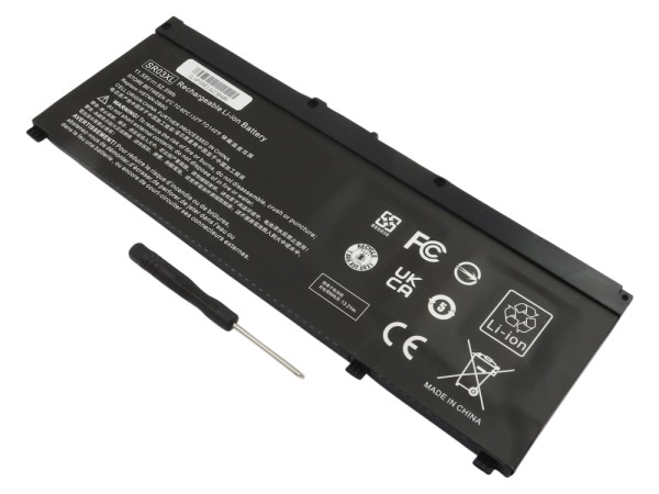 Akku für HP Pavilion 15-CX ersetzt HSTNN-DB8Q, HSTNN-IB8L, L08934-2C1, L08934-1B1, L08855-855, SR03XL  Li-Polymer, 11,55V, 4550mAh, 52,5Wh