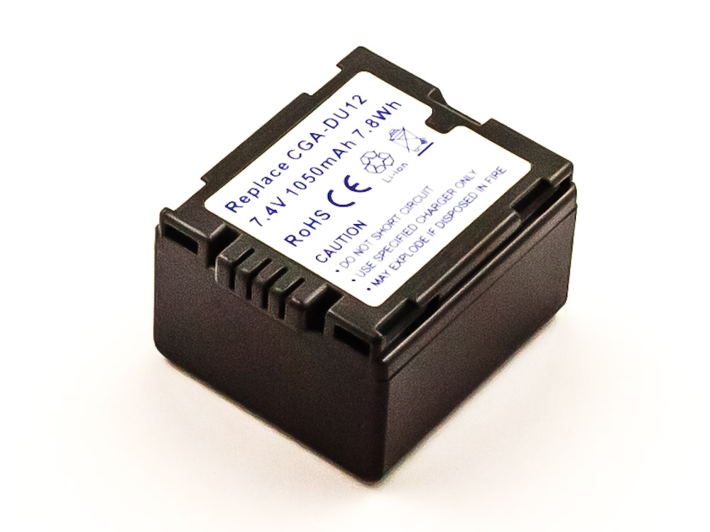 Akku für PANASONIC CGA-DU07E/1B, CGA-DU12A/1B, CGA-DU14, CGA-DU14A/1B, CGR-DU06, CGR-DU07