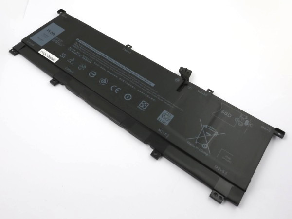 Akku für DELL ersetzt 8N0T7, 0TMFYT, FW8KR, TMFYT Li-Polymer, 11,4V, 6254mAh