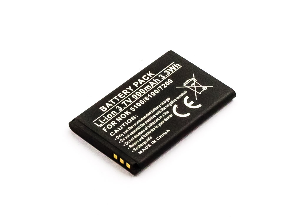 akku-fur-nokia-5100-6100-7200-li-ion-3-7v-900mah-3-3wh-113615