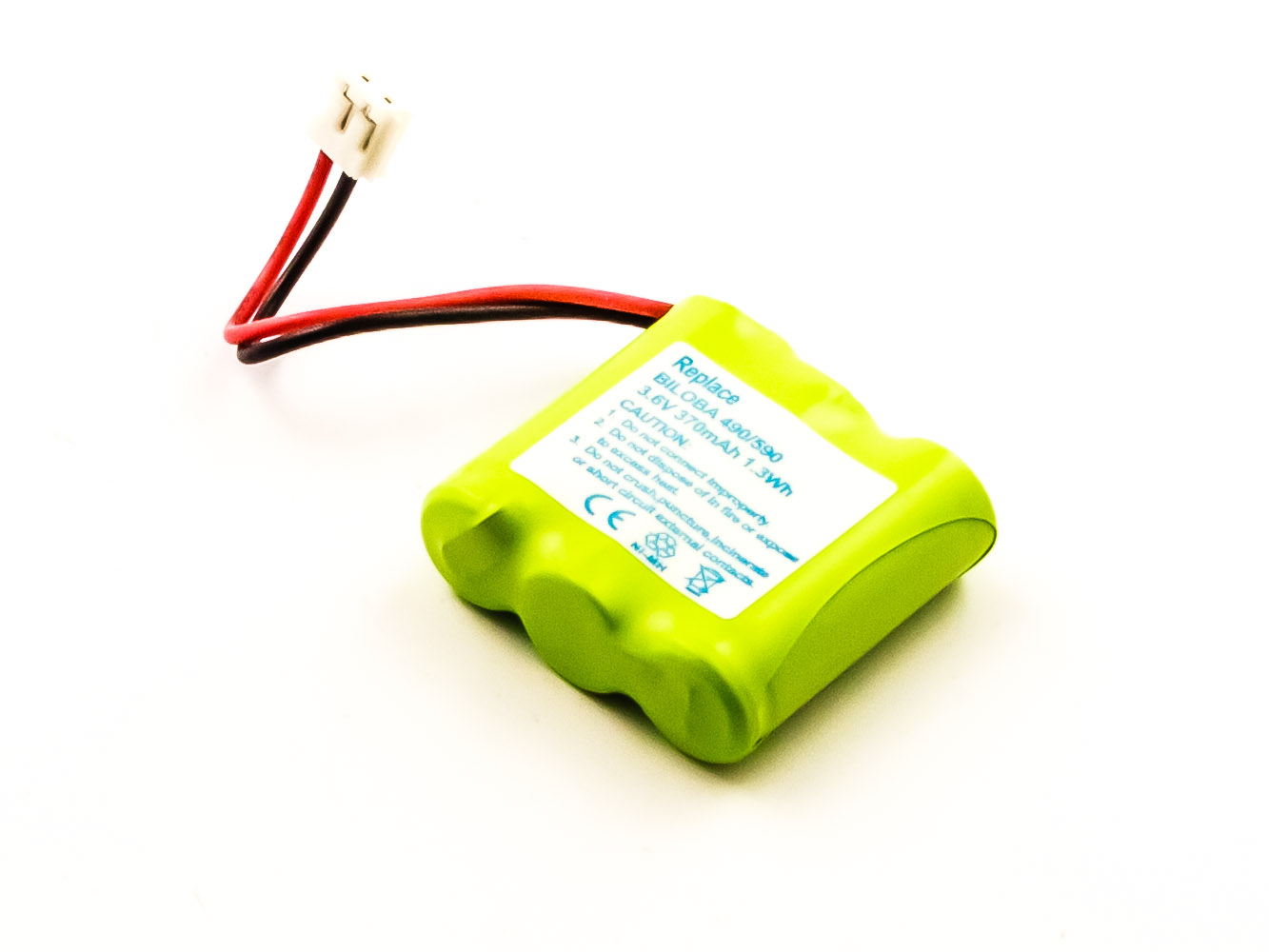 akku-fur-alcatel-mobile-100-reflexes-nimh-3-6v-500mah-1-8wh-133135 Akku für ALCATEL BILOBA 490, BILOBA 590 ersetzt 37AAAM3BMJ