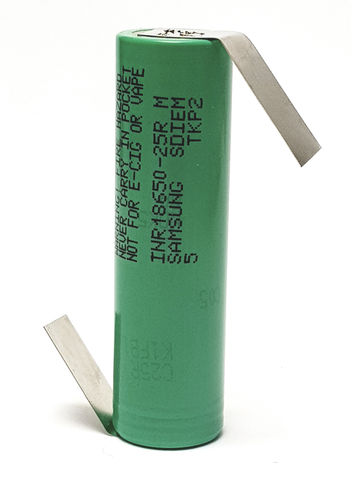 25rlz Akku 18650 Samsung INR25R 3,6V-3,7V 2500mAh Li-Ion Akku mit Lötfahne Z