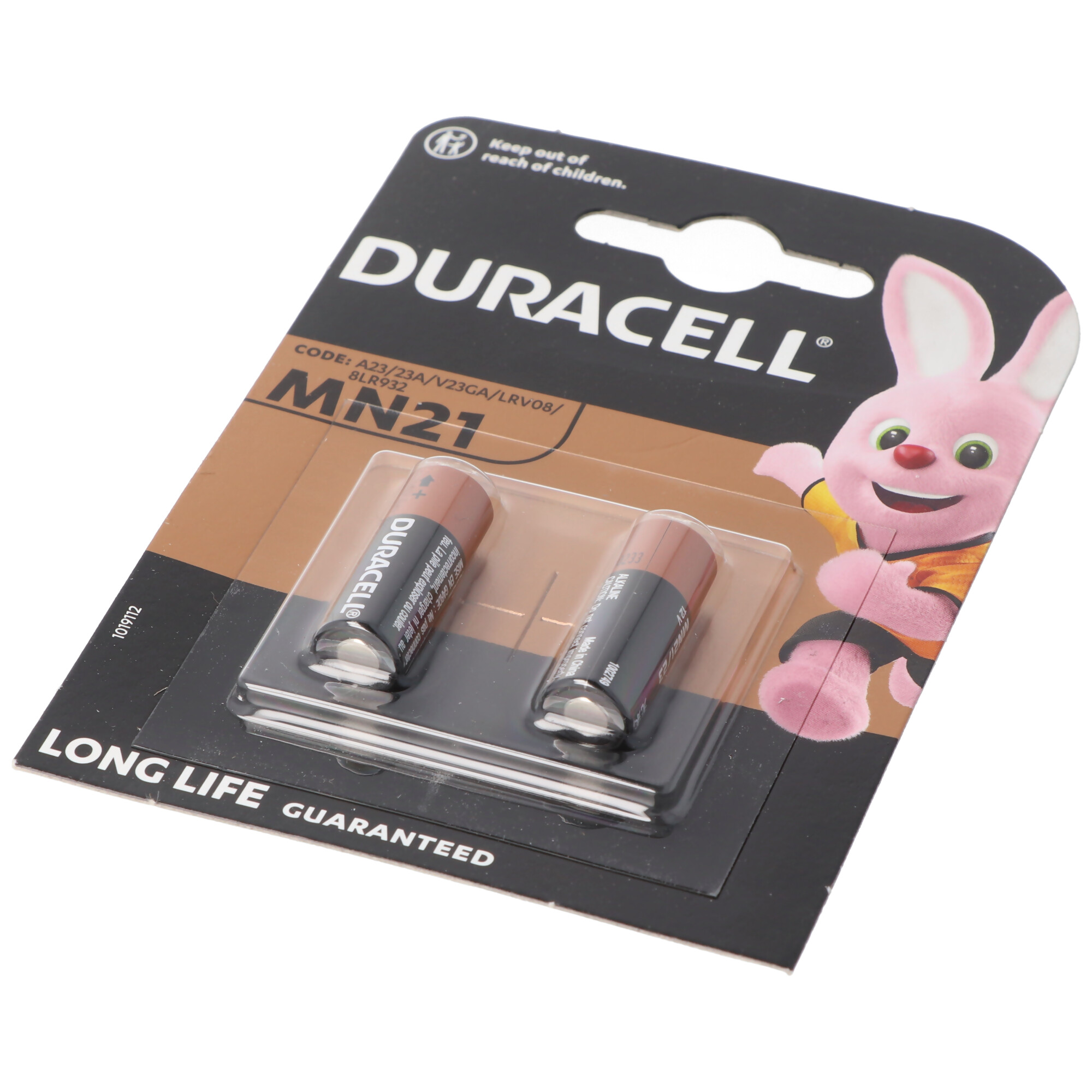 Duracell MN21 12V Batterie / V23GA / GP23A / K23A / LRV08 / E23A / nicht wiederaufladbar