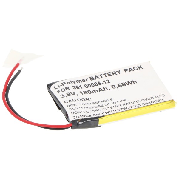 Akku für Garmin Venu, Fenix 6s Pro, Li-Polymer, 3,8V, 180mAh ersetzt 361-00086-12