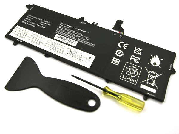 Akku für Lenovo ThinkPad ersetzt 02DL013, 02DL014, 02DL015, 3ICP5/88/73, 5B10W13909, 5B10W13910, 5B10W13911, 5B10W13955, L18C3PD2 Li-Polymer, 11,52V, 4950mAh