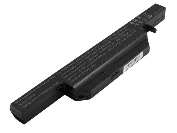 Akku für Clevo W650, Li-ion, 11,1V, 4400mAh  ersetzt  6-87-W650-4E42, W650BAT-6