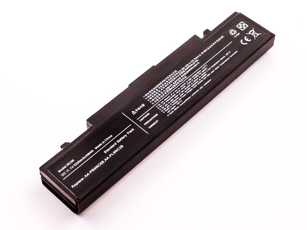 Akku für SAMSUNG AA-PB9NC6B, AA-PL9NC2B, AA-PB9NC5B, AA-PB9NS6B, AA-PB9NC6W/E, AA-PB9NC6W