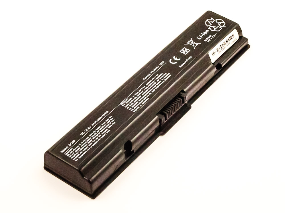 Akku für TOSHIBA  PA3533U-1BAS, PABAS097, TS-A200, PA3534U-1BRS, PABAS174, PA3534U-1BAS, PABAS173