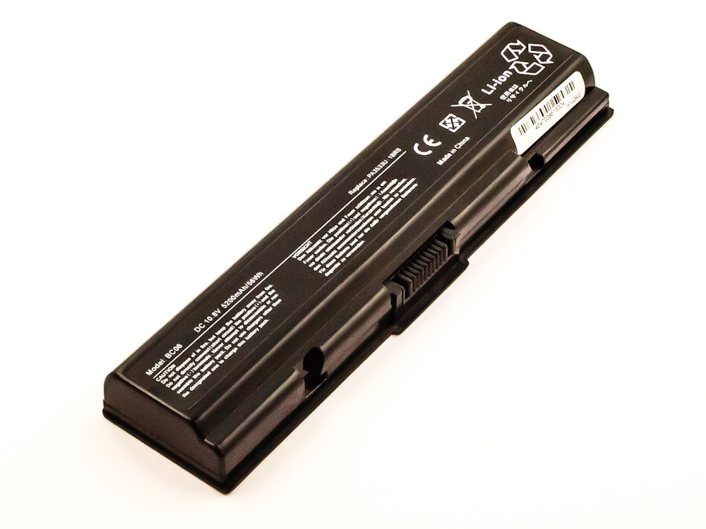 Akku für TOSHIBA PA3533U-1BRS, PABAS098, PA3533U-1BAS, PABAS097, TS-A200, PA3534U-1BRS,