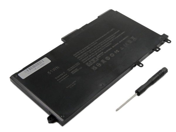 Akku für DELL Latitude 5280, 5290, 5480, 5490, 5495, 5580, 5590 ersetzt  03DDDG, 03VC9Y, 049XH, 3DDDG, 3VC9Y, 451-BBZP Li-Polymer, 11,4V, 3500mAh