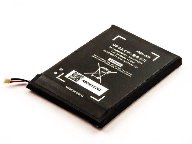 Akku für Nintendo  HDH-001, HDH-002, Switch Lite ersetzt HDH-003, HDH-A-BPHAT-C0 Li-ion, 3,8V, 3570mAh Akku für Nintendo  HDH-001, HDH-002, Switch Lite ersetzt HDH-003, HDH-A-BPHAT-C0 Li-ion, 3,8V, 3570mAh