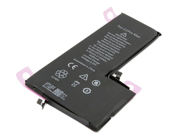 Akku passend für  App iPhone 11 Pro Max, Li-Polymer, 3,79V, 4500mAh ersetzt 616-00651
