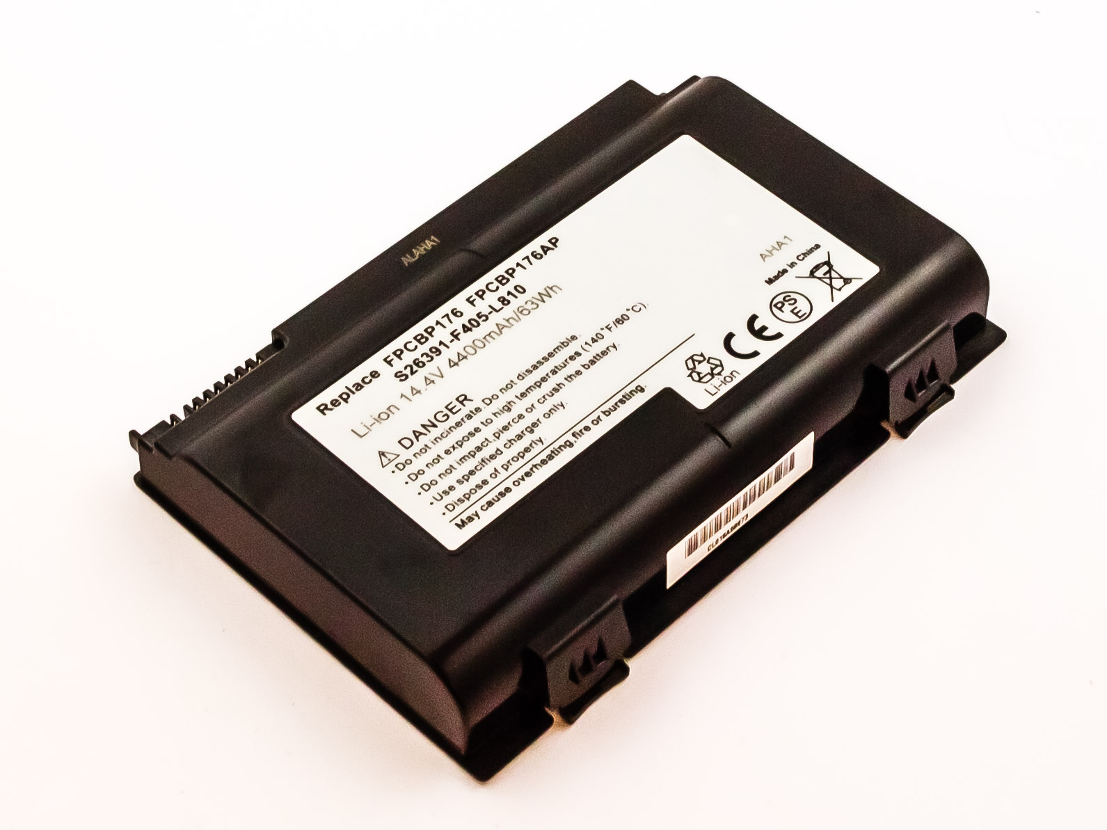 Vhbw Batteria Compatibile Per Notebook Fujitsu LifeBook | E8410, E8280, E8420 | 4400mAh, 14,4V, Li-Ion | Sostituisce FPCBP175