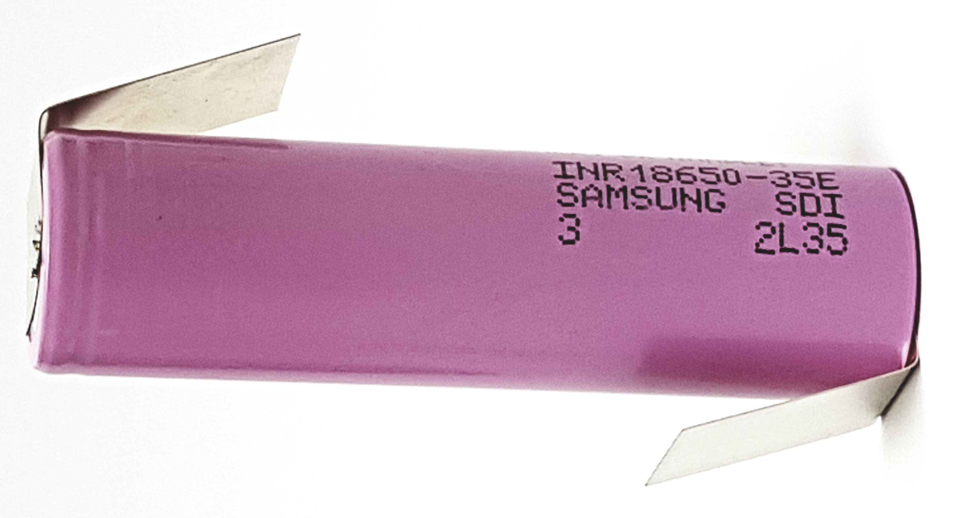 Akku 3,7V Li-ion 18650 Samsung INR18650-35E / 3,7 V / 3500mAh / Li-ion 3C / 10,5A Lötfahne Z  Akku 3,7V Li-ion 18650 Samsung INR18650-35E / 3,7 V / 3500mAh / Li-ion 3C / 10,5A Lötfahne Z
