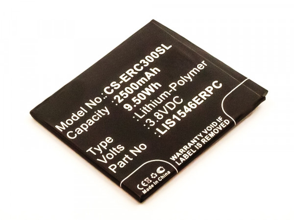 Akku für Sony Ericsson Xperia C3, T3 ersetzt LIS1546ERPC
