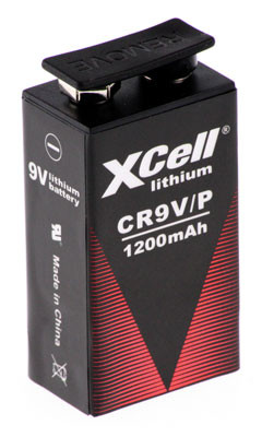 XCell Lithium 9V-Block 1200 mAh CR9V/P