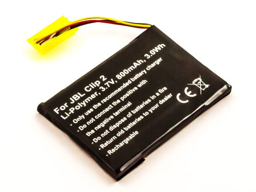 Batteria ricaricabile ai polimeri di litio CC 3,7 V 1500 mAh 103443